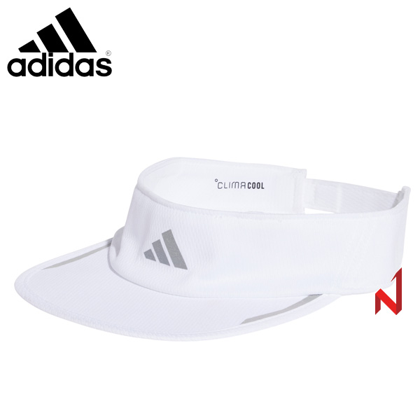 아디다스 모자 에어로레디 러닝 바이저 JD1159 WH