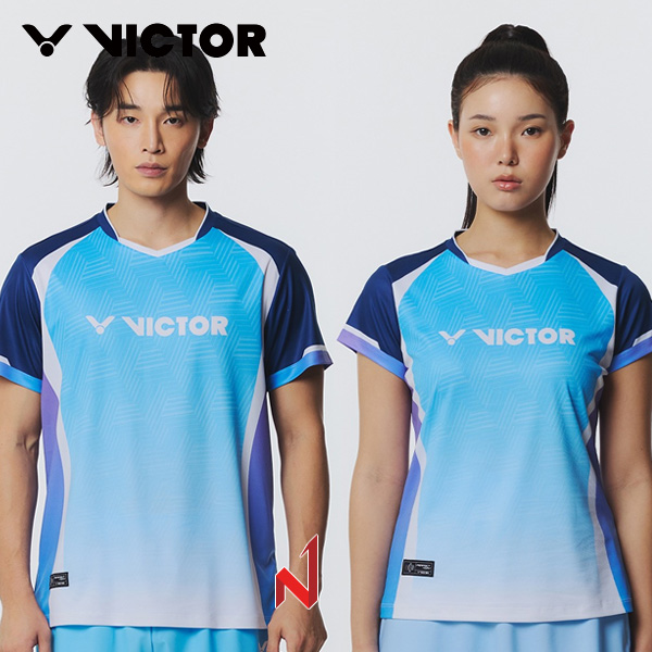 2026SS 빅터 반팔티 BLUEWAVE VT26AGW008M/VT26AGW008F 남성/여성
