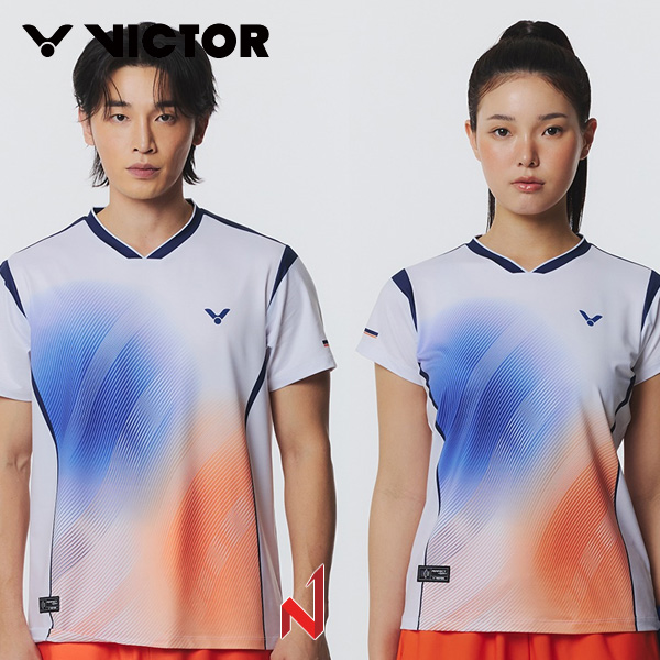 2026SS 빅터 반팔티 COLOR FLOW VT26AGW006M/VT26AGW006F 남성/여성