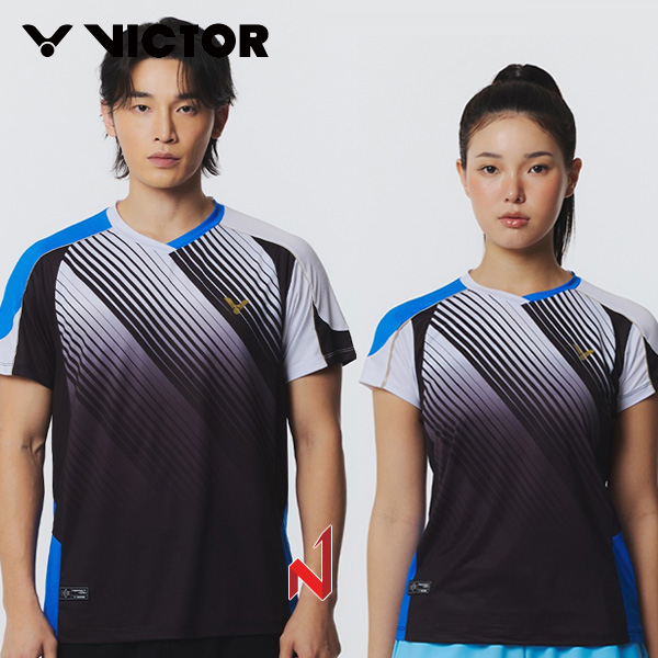 2026SS 빅터 반팔티 BLACK LEGACY VT26AGW013M/VT26AGW013F 남성/여성