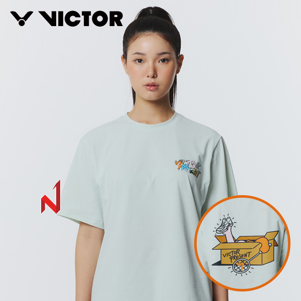 2026SS 빅터 반팔티 오버핏 HIDE&FRIENDS VT26ATO210U 공용