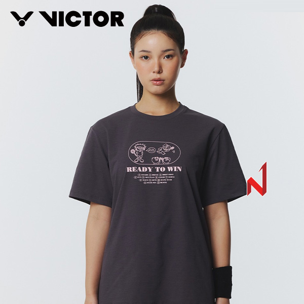 2026SS 빅터 반팔티 오버핏 PLAY LINE VT26ATO204U 공용