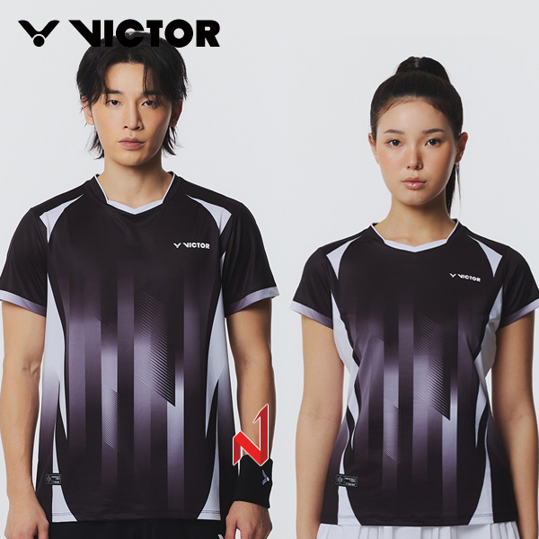 2026SS 빅터 반팔티 FADE STRIPE VT26AGW002M/VT26AGW002F 남성/여성