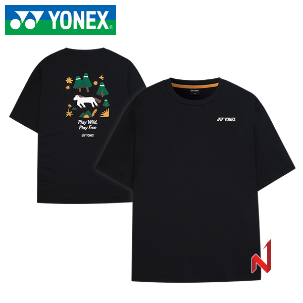 2026SS 요넥스 반팔티 261TS043U BK 공용