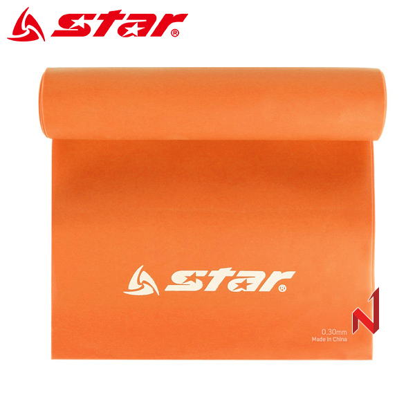 스타 피트니스 뉴 TPE 밴드 EU565 2단계 오렌지