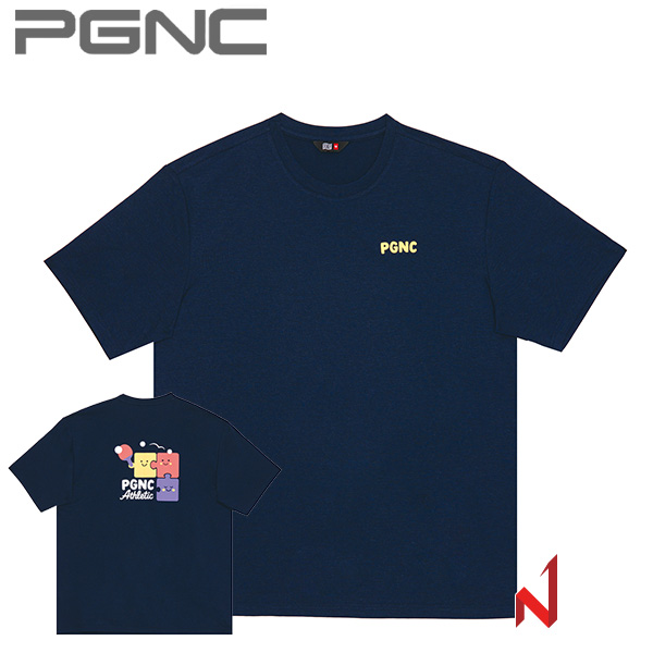 2026SS 패기앤코 반팔티 캐주얼 라운드티셔츠 DT-149 D.NV 공용