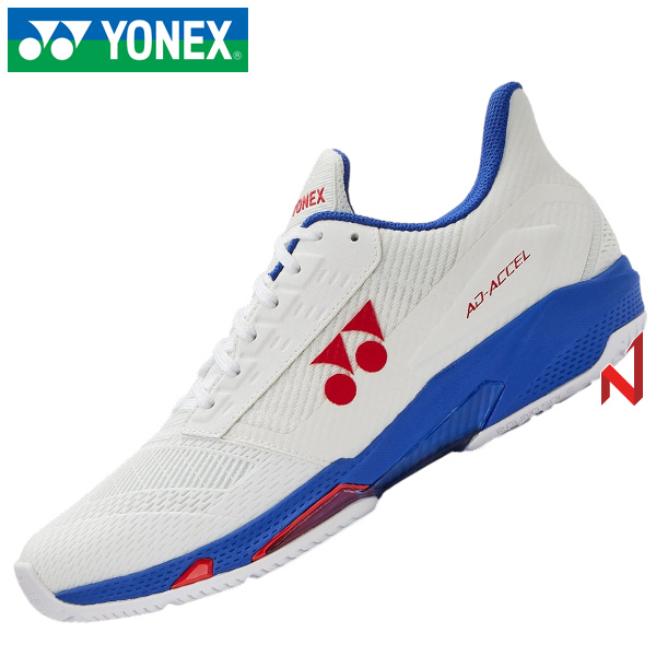 2026요넥스 테니스화 파워쿠션 에이디 엑셀 올코트 와이드 SHT-AAWAE WH/PU 공용