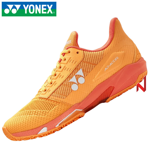 2026요넥스 테니스화 파워쿠션 에이디 엑셀 클레이 SHT-AALGEX SB/OR 여성