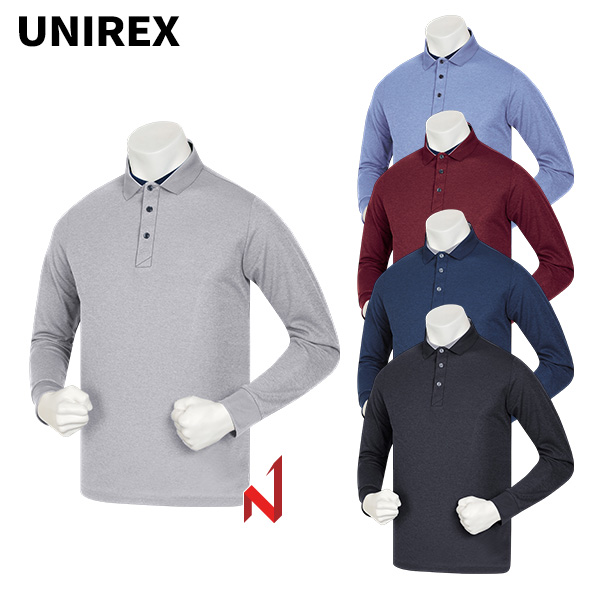 2026유니렉스 긴팔티 카치온 투톤 배색T 5색상 공용