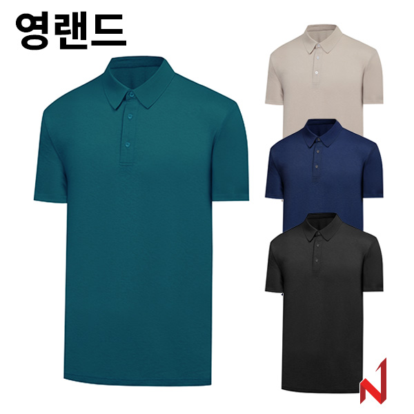 영랜드 반팔티 불가리 카라 YT41 4색상 공용