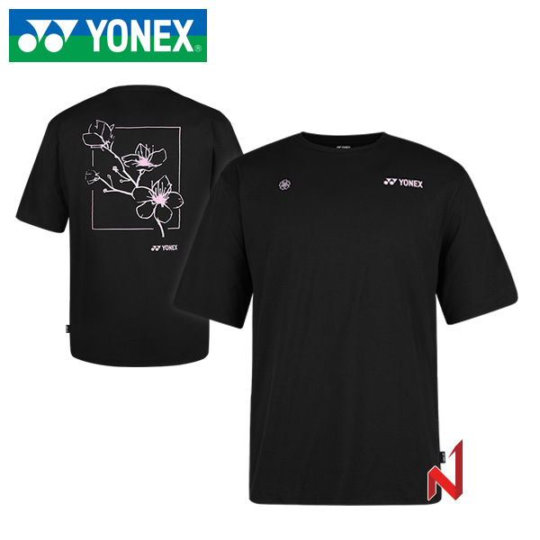 2026SS 요넥스 반팔티 벚꽃에디션 262TS006U BK 공용