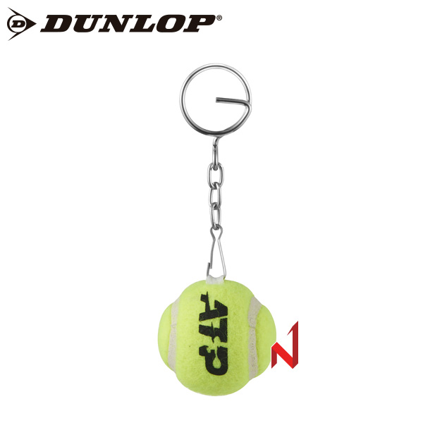 던롭 키링 ATP 테니스볼 열쇠고리 옐로우