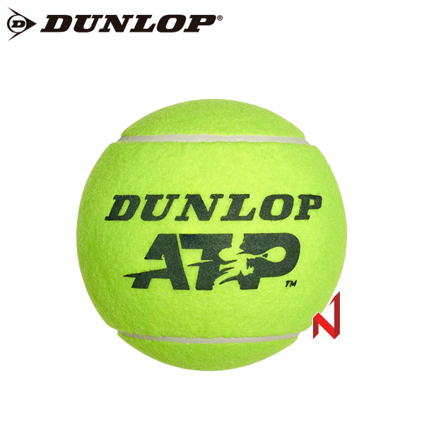 던롭 테니스볼 5인치 ATP 미디 볼 (지름 22cm)