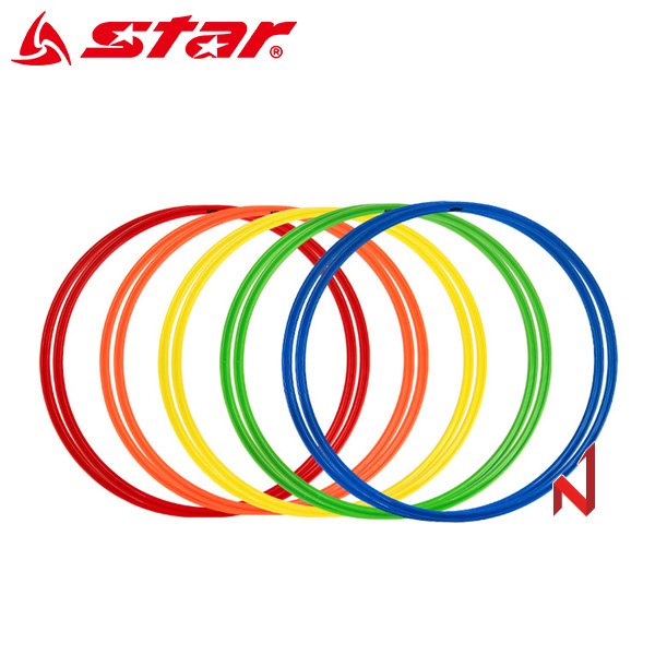 스타 축구용품 더 뉴 액션후프 세트 SA830 4종 (1세트=1사이즈 10개입)