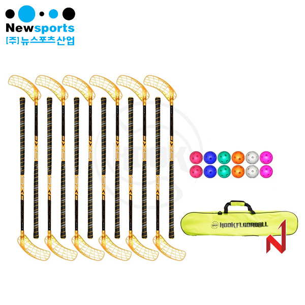뉴스포츠 플로어볼 스틱세트 옥스독 쉬프트 32 set 92cm 3색상 (경기용)