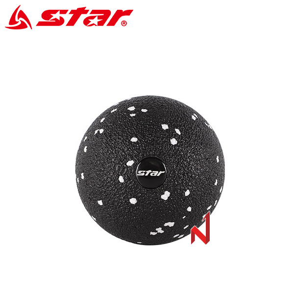 스타 피트니스 EPP 마사지볼 8x8cm EUF021 블랙