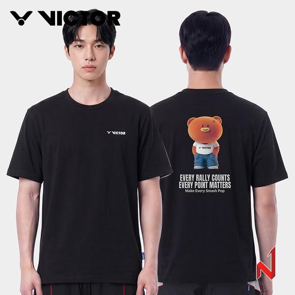 2026FW 빅터 반팔티 오버핏 SSEJI ONYX VTC6CTO100U 공용