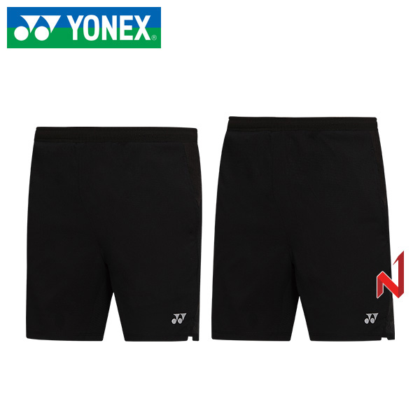 2026FW 요넥스 반바지 우븐 4부 261PH005M-1/261PH006F-1 BK 남성/여성