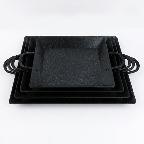 사각볶음팬 스텐삼중 경질 코팅 화사 호떡팬 철판 닭갈비판 쭈꾸미 토스트 순대 곱창 인덕션