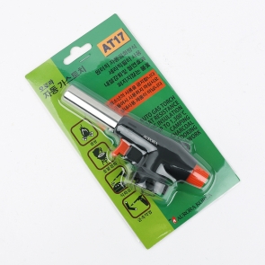 오로라 자동점화 가스토치 AT17 원터치 부탄가스 토치