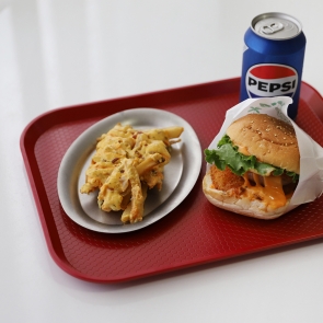 컬러 쟁반 국산 카페 트레이 사각 플라스틱 파스텔 프랜차이즈 식당 업소 9color