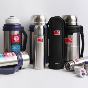 아폴로 보온병 보냉병 국산 스텐 진공 물통 등산용 캠핑용 낚시용 대용량 텀블러