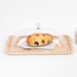 PC 사각 돔커버 1/4 베이커리 빵 진열 푸드커버 음식 덮개 카페 뷔페 뚜껑 케이스