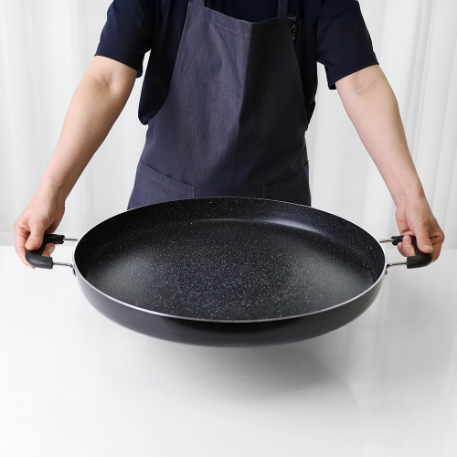 IH 마블 코팅 전판 대형 팬 인덕션 부침개 닭갈비 누룽지 판 업소용