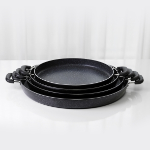 IH 마블 코팅 전판 대형 팬 인덕션 부침개 닭갈비 누룽지 판 업소용