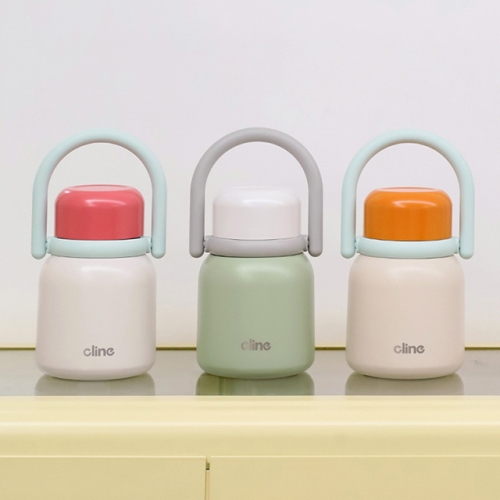 클리네 이지 캐리 보온죽통 930ml 대용량 보온 도시락통 이중진공 스텐316 핸들 국통