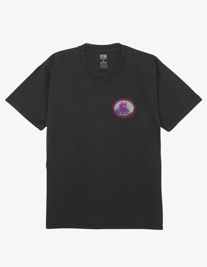 오베이 OBEY SLIMEY WORLD PIGMENT VINTAGE BLACK