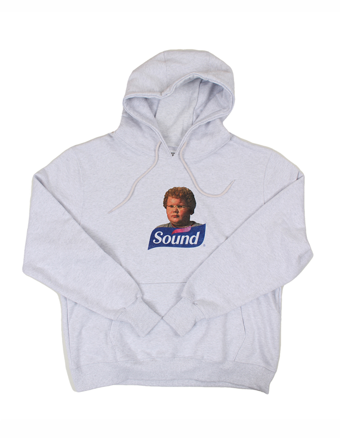 사운드샵발란사 Sound Hoodie healther gray