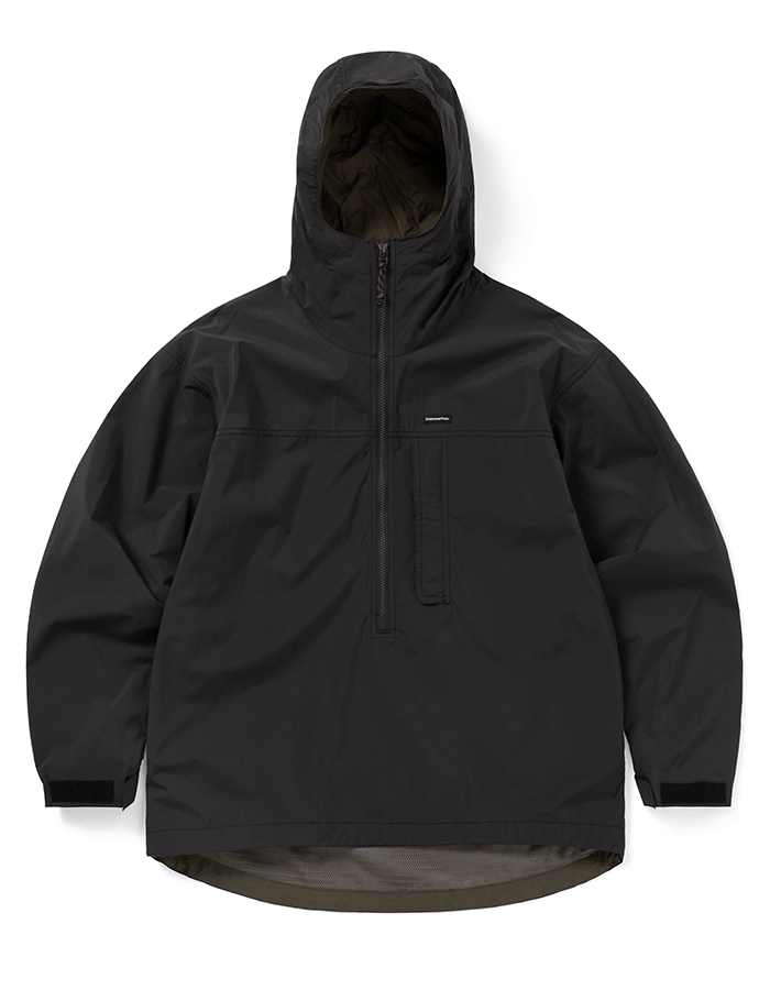 디스이즈네버댓 25S/S Nylon Anorak Parka Black