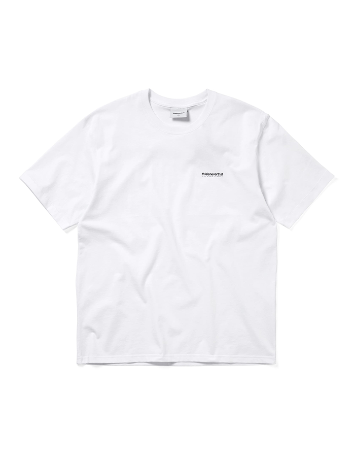 디스이즈네버댓 25S/S INTL. Logo Tee White