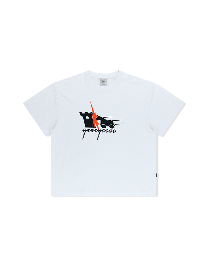 예스아이씨 25SS Y.E.S Hobby Horse Tee White