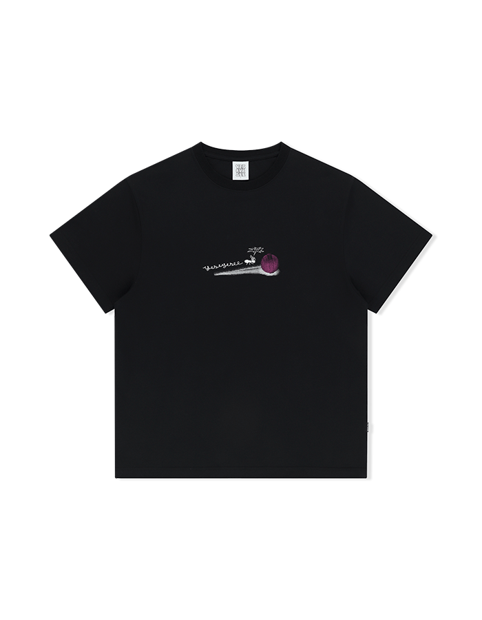 예스아이씨 25SS Anthill Logo Tee Black
