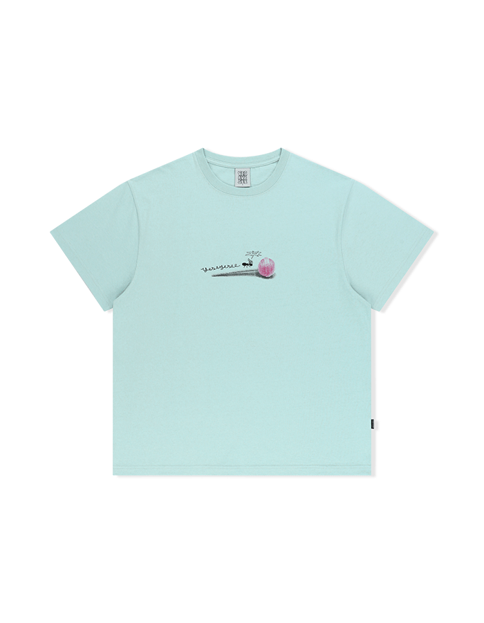 예스아이씨 25SS Anthill Logo Tee Slate