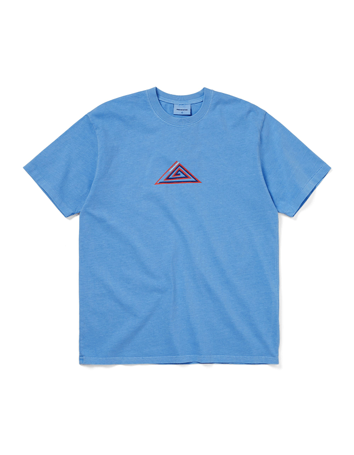 디스이즈네버댓 25S/S Spiral Triangle Tee Blue