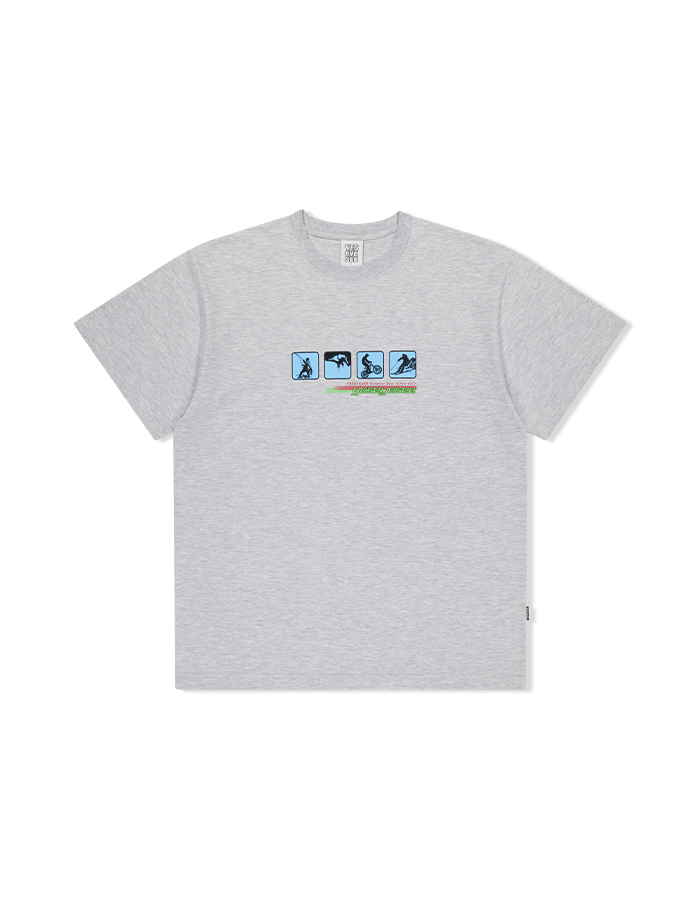 예스아이씨 25SS Y.E.S Outdoor Tee Grey