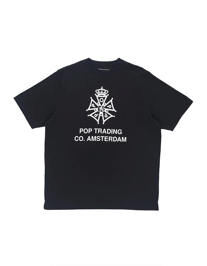 팝트레이닝컴퍼니 FOUR DAYS T-SHIRT BLACK