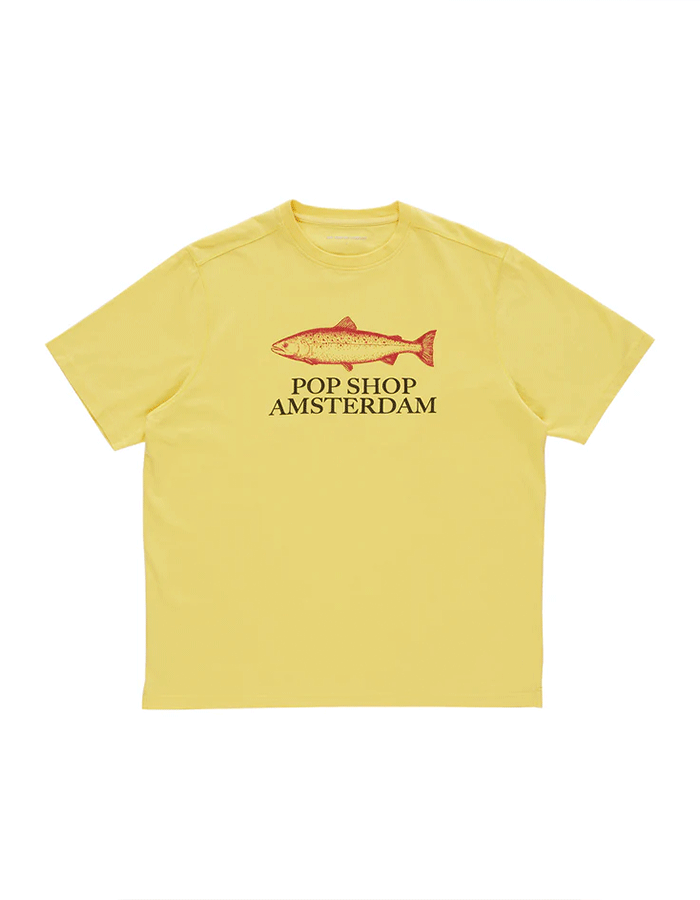 팝트레이닝컴퍼니 AMSTERDAM SHOP T-SHIRT MINION YELLOW