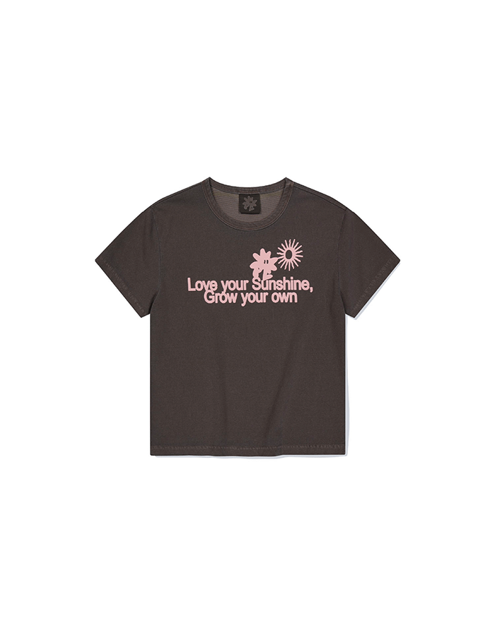 SUNLOVE W Love Your Sunshine Tee Brown