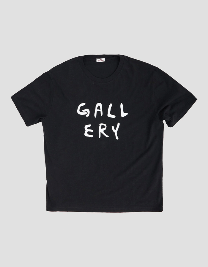 1011 Gallery Logo T-shirt - Black