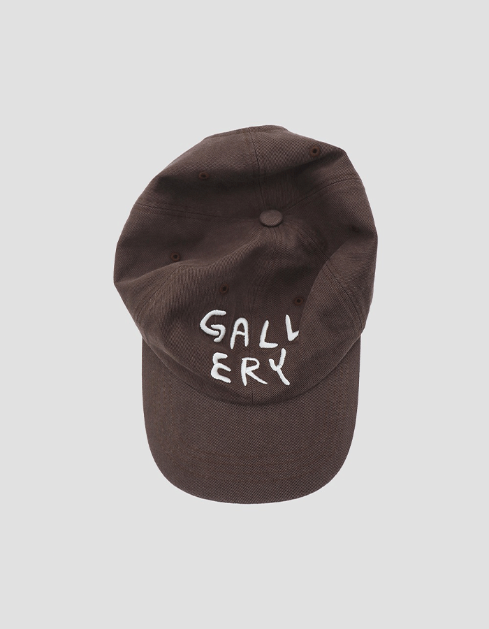 1011 Gallery Logo Ball Cap - Brown