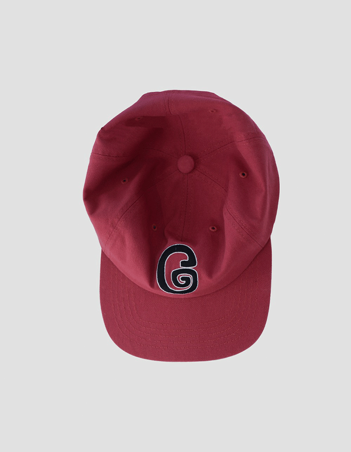 1011 Gallery G Logo Ball Cap - Washed Red