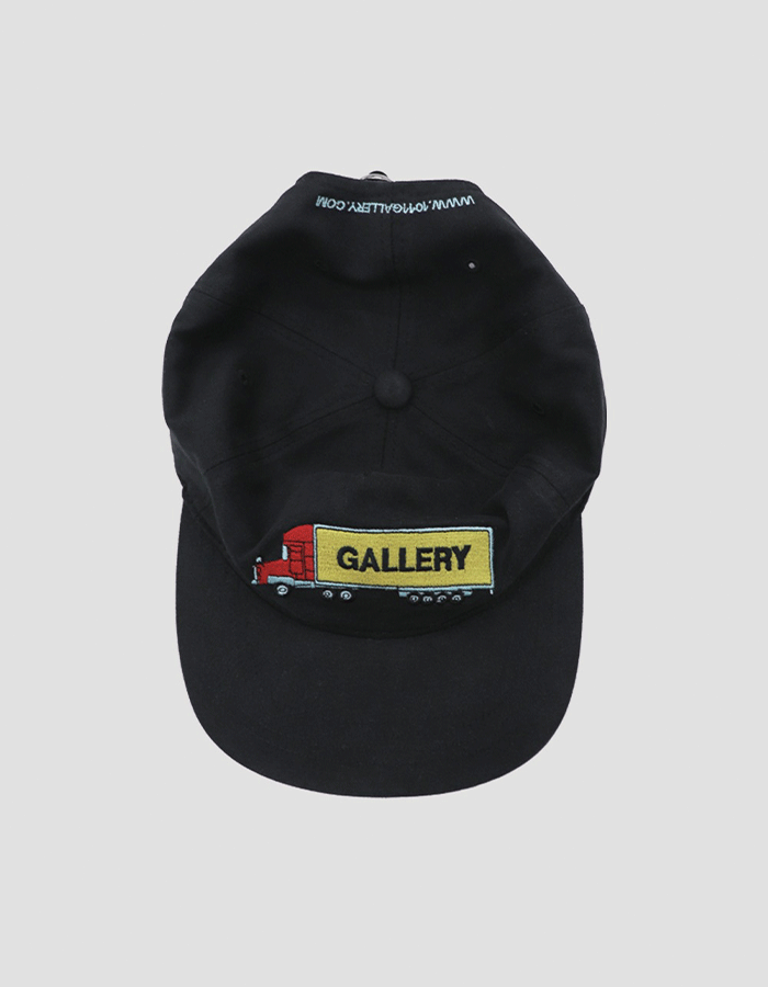 1011 Gallery Truck Trucker Ball Cap - Black