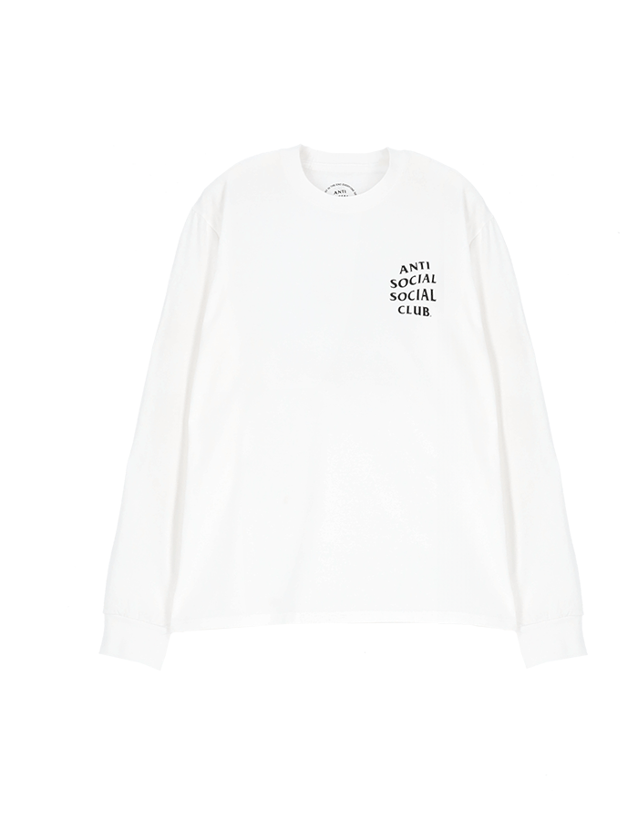 Anti Social Social Club Feel The Same L/S Tee White
