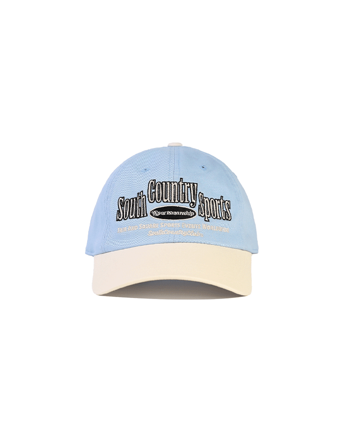 에이펙스디자인 VINTAGE SPORTS CAP-SKY BLUE/IVORY