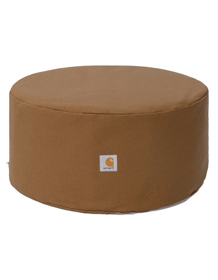 칼하트WIP CANVAS POUF HAMILTON BROWN