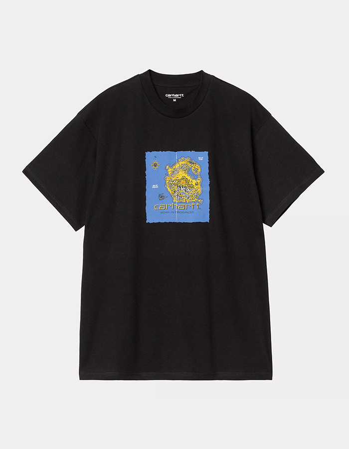 칼하트WIP S/S OLD WORLD T-SHIRT BLACK